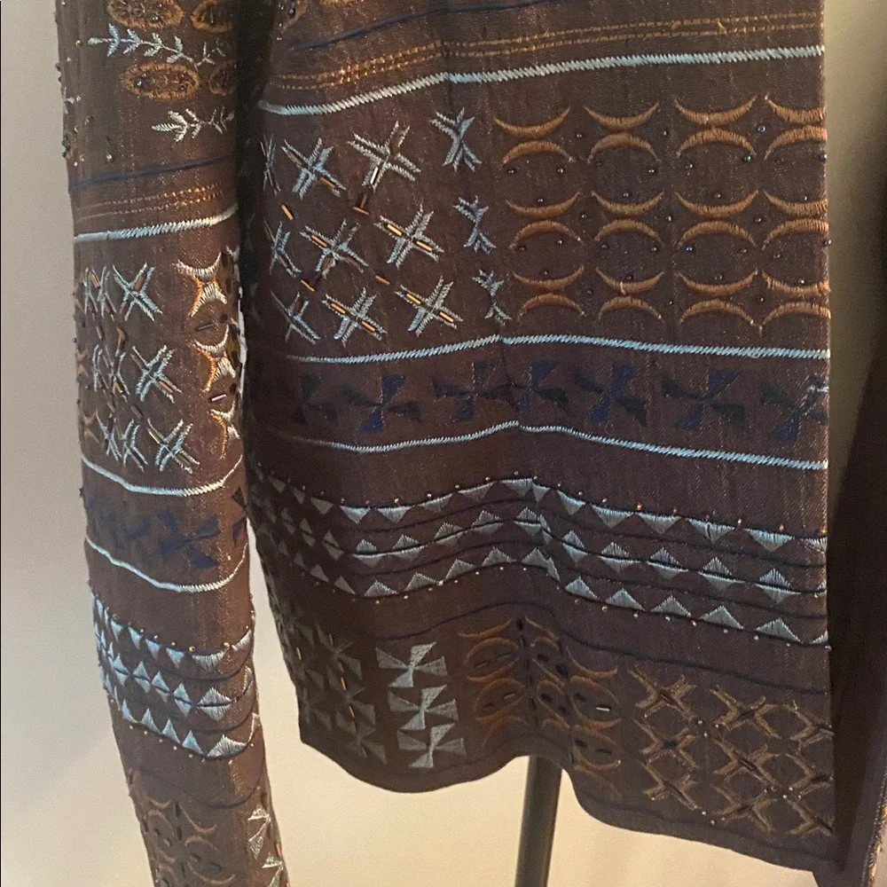 Coldwater Creek size 16 embellished jacket - Picture 3 of 12